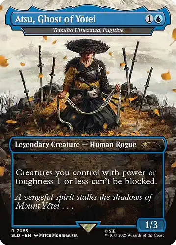 Tetsuko Umezawa, Fugitive - sld Spoiler