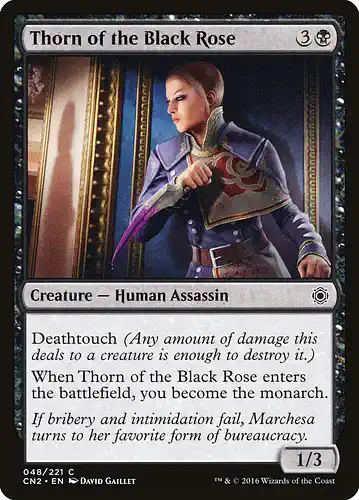 Thorn of the Black Rose - cn2 Spoiler