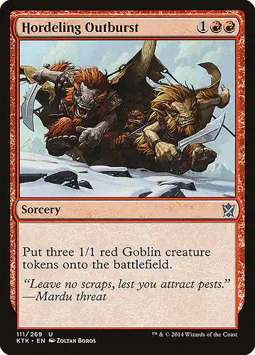 Hordeling Outburst - ktk Spoiler