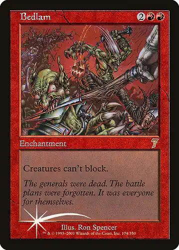 Bedlam - 7ed Spoiler