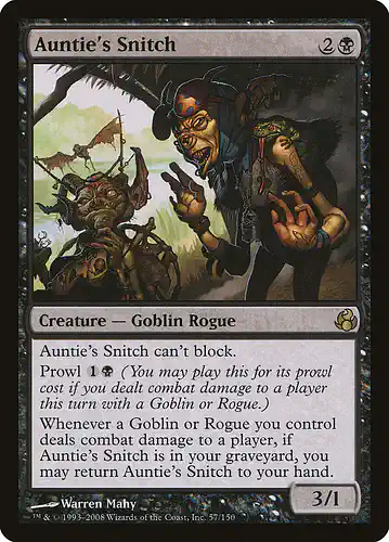 Auntie's Snitch - mor Spoiler