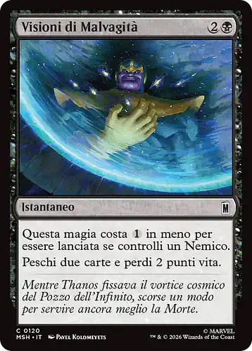 Visions of Villainy - msh Spoiler