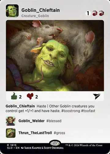 Goblin Chieftain - sld Spoiler