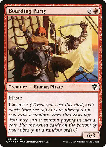 Boarding Party - cmr Spoiler