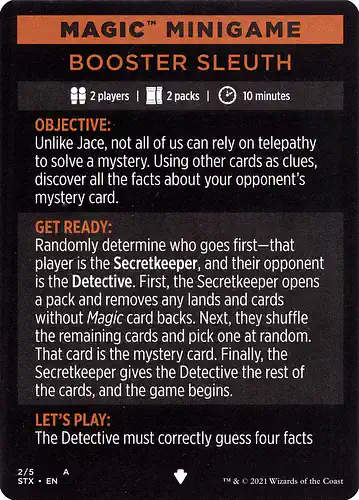 Booster Sleuth - stx Spoiler