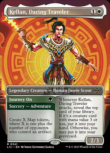 Kellan, Daring Traveler - lci Spoiler