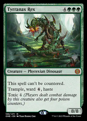 Tyrranax Rex - one Spoiler