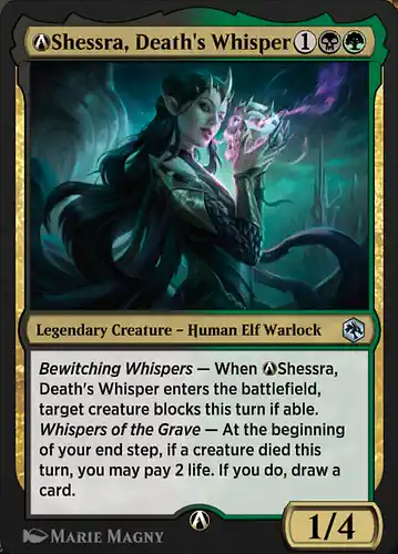A-Shessra, Death's Whisper - afr Spoiler