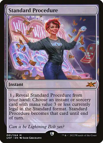 Standard Procedure - unf Spoiler