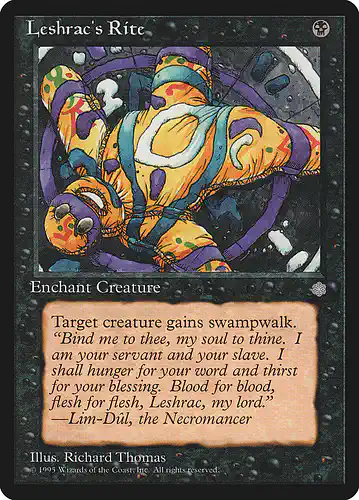 Leshrac's Rite - ice Spoiler