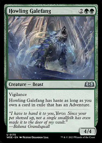 Howling Galefang - woe Spoiler
