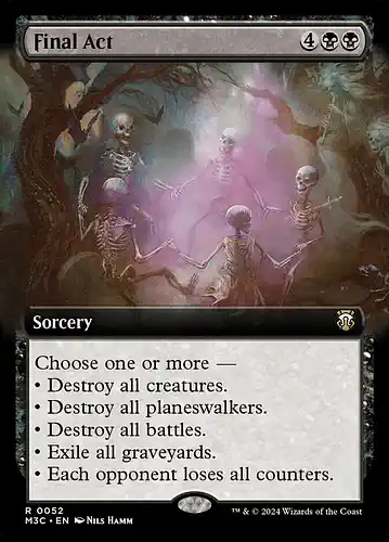 Final Act - m3c Spoiler