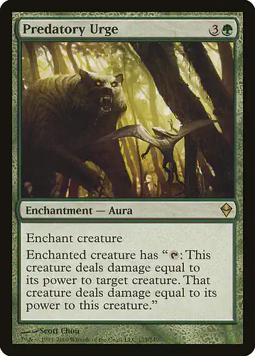 Predatory Urge - zen Spoiler