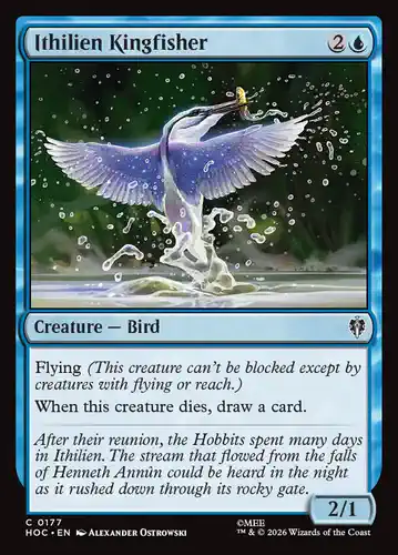 Ithilien Kingfisher - hoc Spoiler