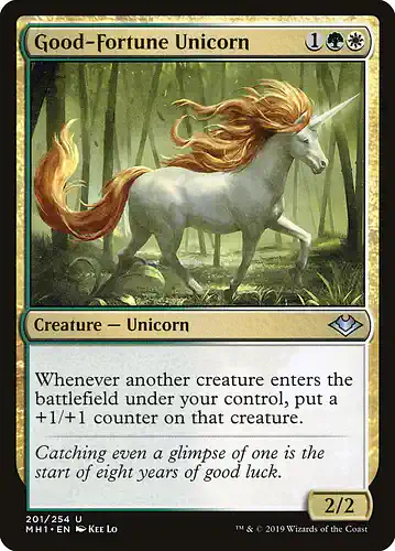 Good-Fortune Unicorn - mh1 Spoiler