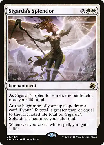 Sigarda's Splendor - mid Spoiler