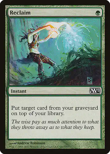 Reclaim - m12 Spoiler