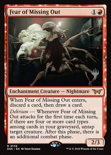 Fear of Missing Out - dsk Spoiler