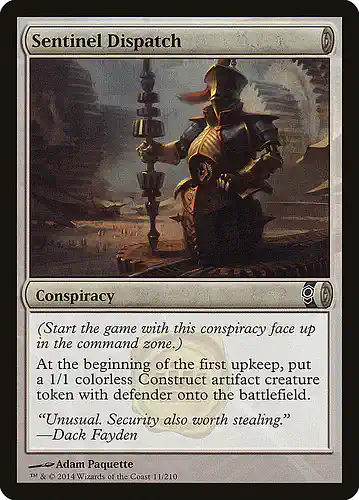 Sentinel Dispatch - cns Spoiler
