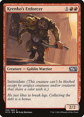 Krenko's Enforcer - m15 Spoiler