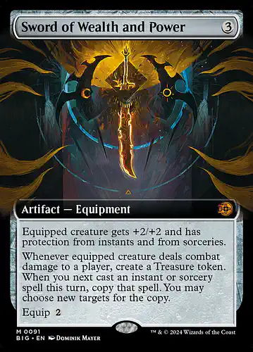 Sword of Wealth and Power - big Spoiler