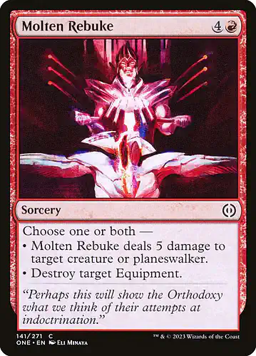 Molten Rebuke - one Spoiler