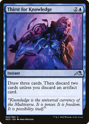 Thirst for Knowledge - neo Spoiler