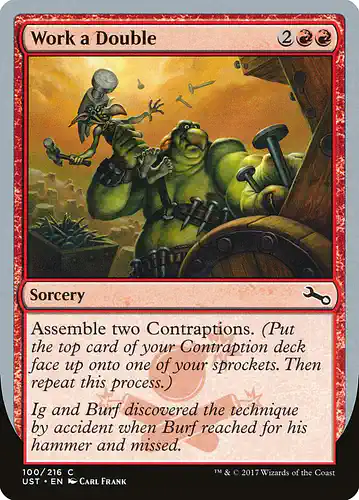 Work a Double - ust Spoiler
