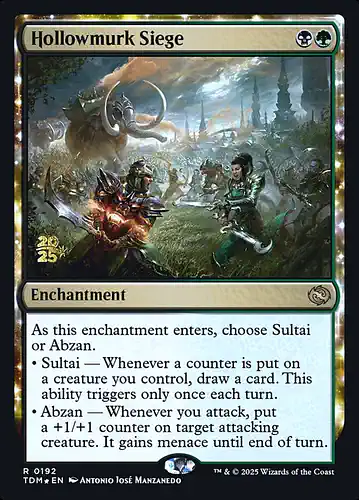Hollowmurk Siege - tdm Spoiler