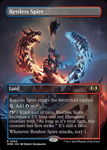Restless Spire - woe Spoiler