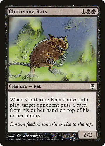 Chittering Rats - dst Spoiler