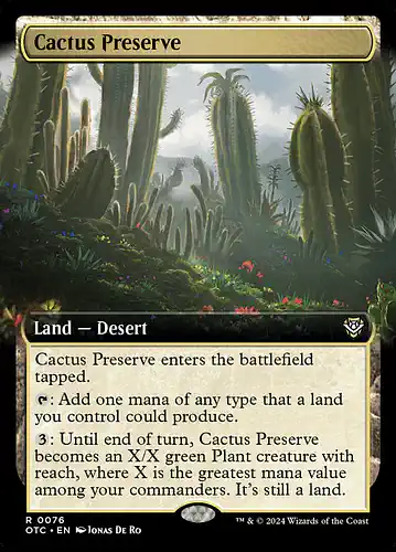 Cactus Preserve - otc Spoiler