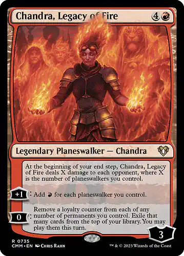 Chandra, Legacy of Fire - cmm Spoiler