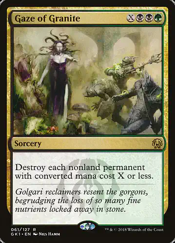 Gaze of Granite - gk1 Spoiler