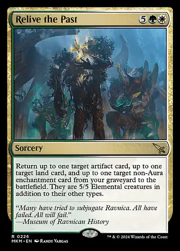 Relive the Past - mkm Spoiler