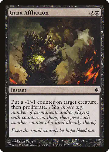 Grim Affliction - nph Spoiler
