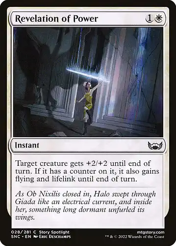 Revelation of Power - snc Spoiler