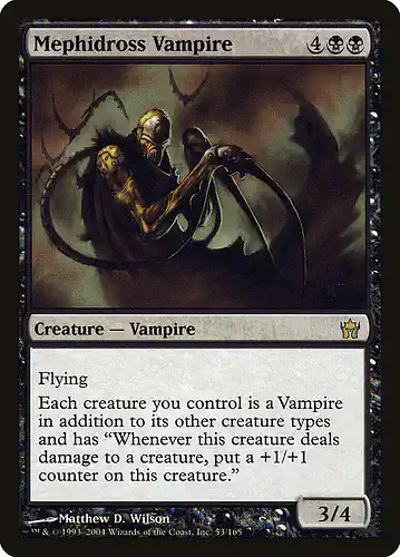 Mephidross Vampire - 5dn Spoiler