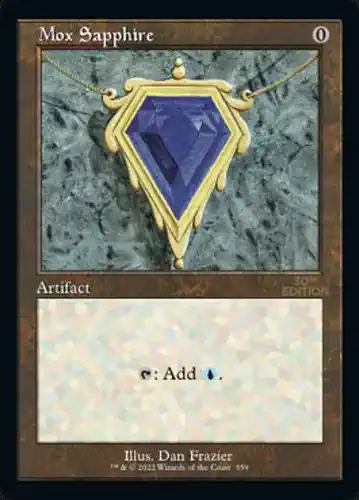Mox Sapphire - 30a Spoiler