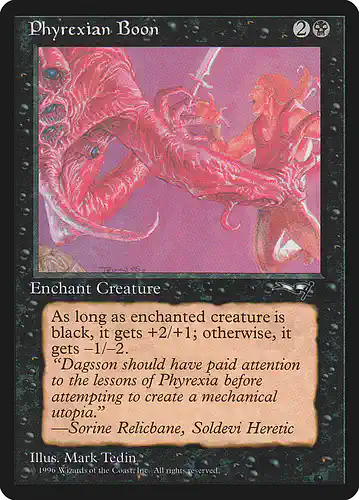 Phyrexian Boon - all Spoiler