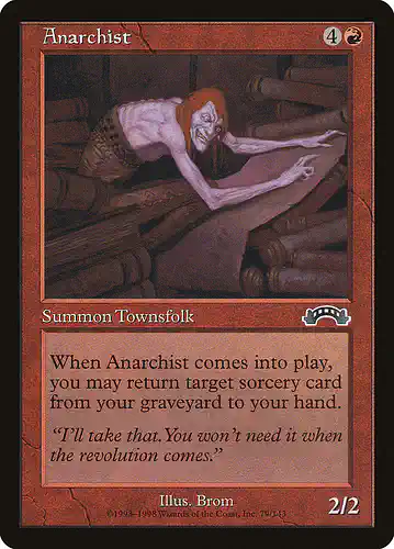 Anarchist - exo Spoiler