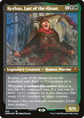Reyhan, Last of the Abzan - cmr Spoiler
