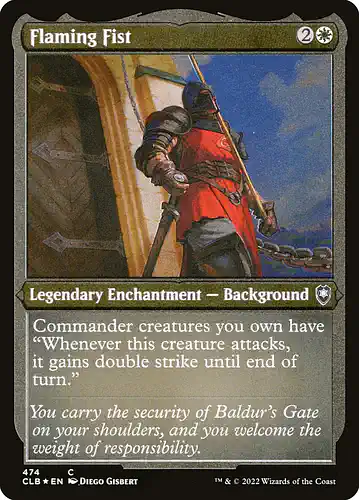 Flaming Fist - clb Spoiler
