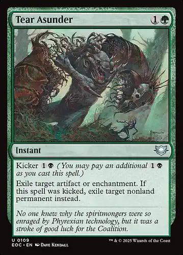 Tear Asunder - eoc Spoiler