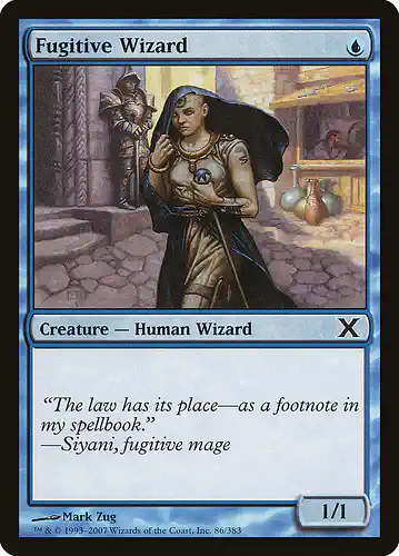 Fugitive Wizard - 10e Spoiler