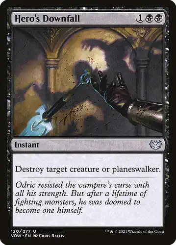Hero's Downfall - vow Spoiler