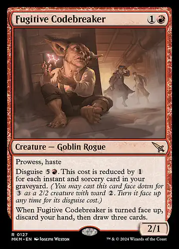 Fugitive Codebreaker - mkm Spoiler