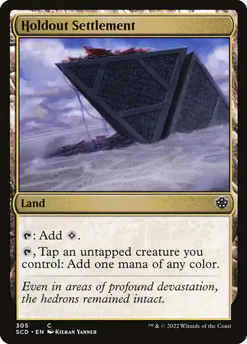 Holdout Settlement - scd Spoiler