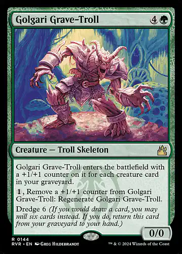 Golgari Grave-Troll - rvr Spoiler