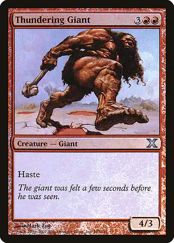 Thundering Giant - 10e Spoiler